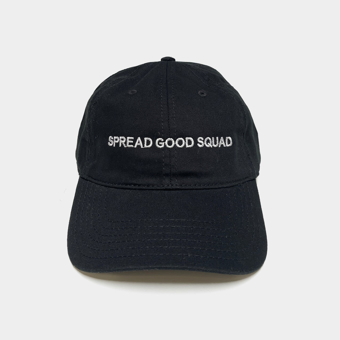 Spread Good Squad Dad Hat - Black